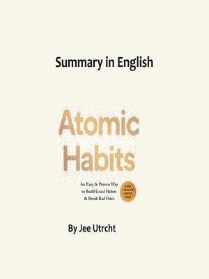 cover image of Atomic habits--Summary in English